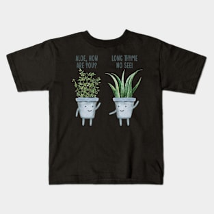 Garden lover manners Kids T-Shirt